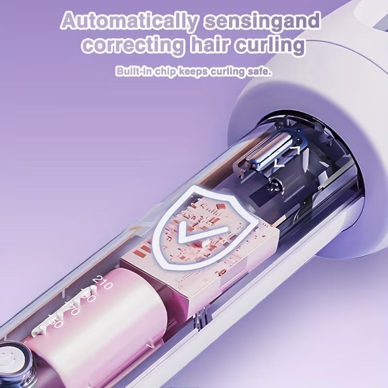Pure Radiance™ Automatic Curling Wand Featuring 4 Heat Levels