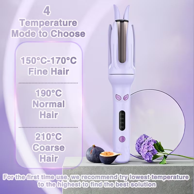 Pure Radiance™ Automatic Curling Wand Featuring 4 Heat Levels