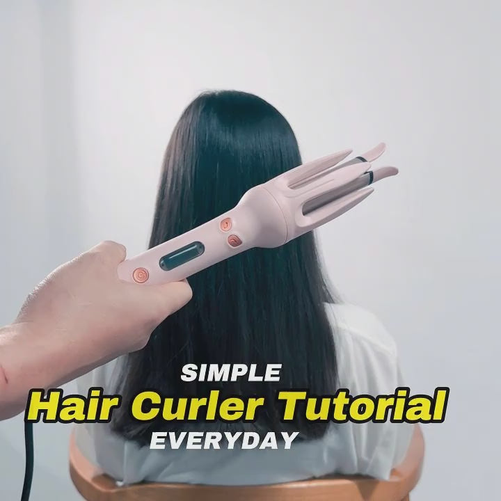 Pure Radiance™ Automatic Curling Wand Featuring 4 Heat Levels